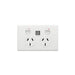 Excel Life Legrand Excel Life DGPO 10A with USB 2.4A Dual Type A Matt White