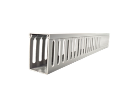 Elecsupp Elmark Trunking Open Slot 25X50 Grey 1.7Mtr