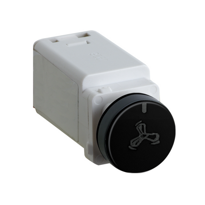 Legrand Excel Life Fan Controller Mech 100VA 3 Speed Black