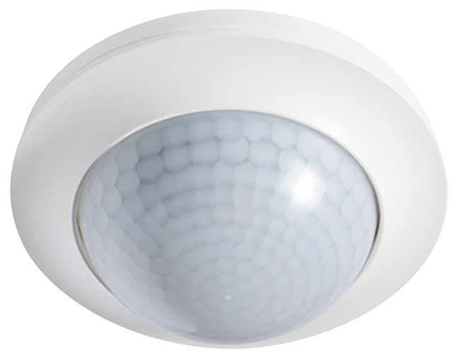 EsyLux PIR Sensor 360deg 230VACDC 24m White Presence
