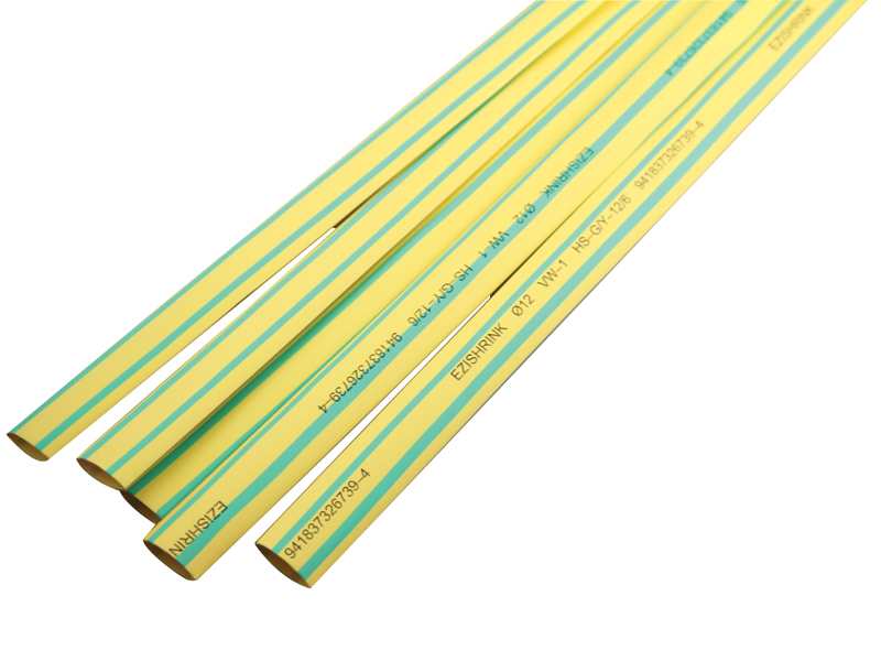 Raychem EZISHRINK GREEN YELLOW-40/20 Green/Yellow Heatshrink
