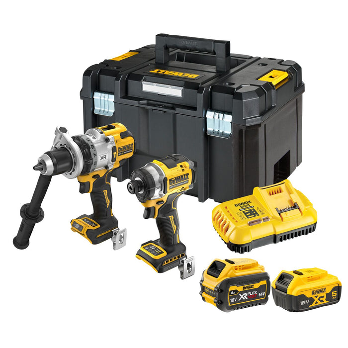 Dewalt 18V XR Premium 2 Piece Kit - 5.0Ah