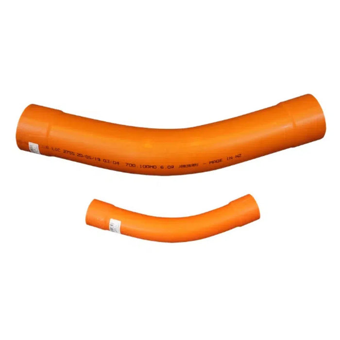 Solo 100 uPVC 11deg Swept Bend for Electrical SCJ