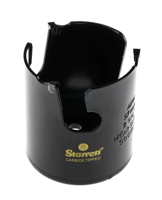 Starrett Hole saw TCT fast cut 57mm