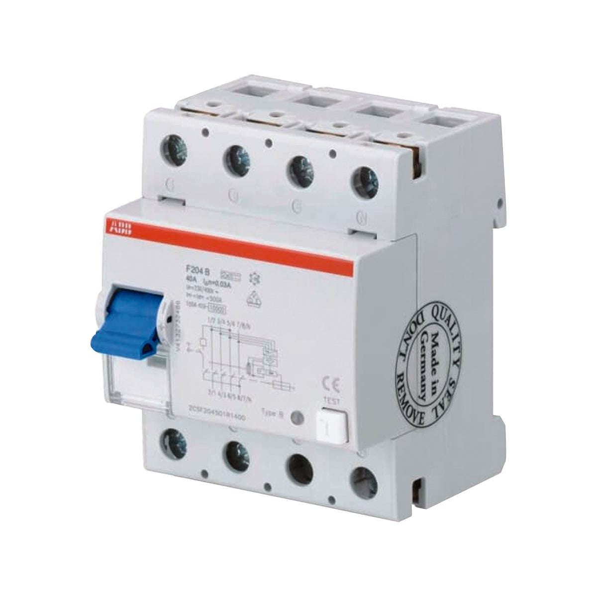 Abb RCCB 63A 4P B 10KA 30mA — Scott Electrical