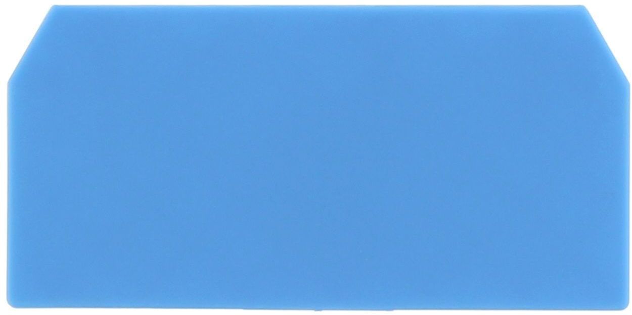 Conta-Clip End Cover for FRK4/3 Blue