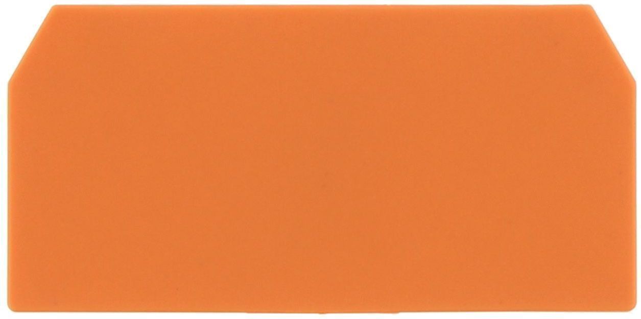 Conta-Clip End Cover for FRK4/3 Orange