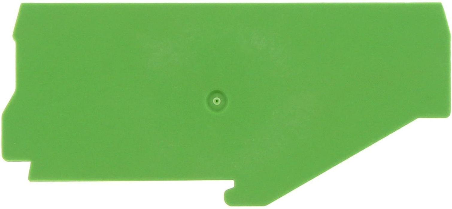 Conta-Clip End Cover for FSLI6-10/3A - Green