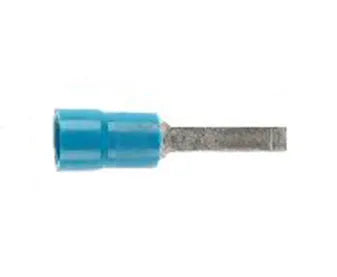 Cabac Terminal flat blade 2.5mm Blue