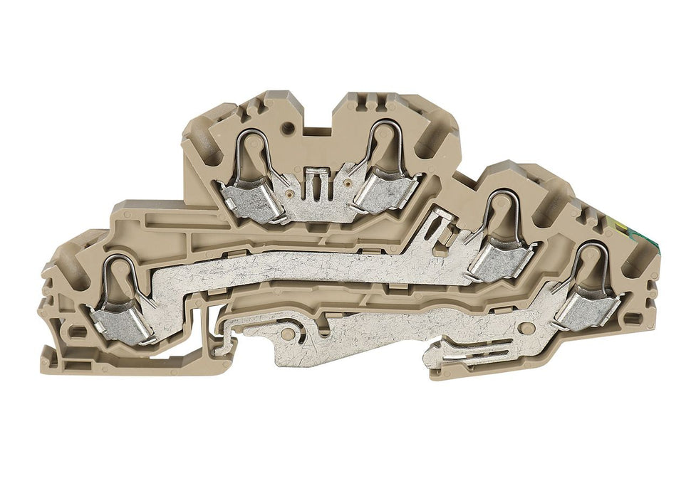 Conta-Clip 4mm, 3 Level, Push-in Terminal - L, L & Earth