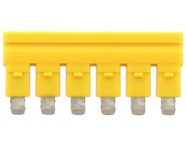 Conta-Clip 6 Pole Push-in Cross Connection Bar for FDLIS Series 4mm Ter