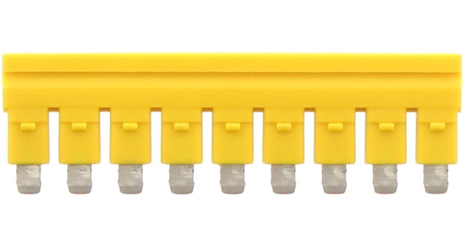 Conta-Clip 9 Pole Push-in Cross Connection Bar for FDLIS Series 4mm Ter