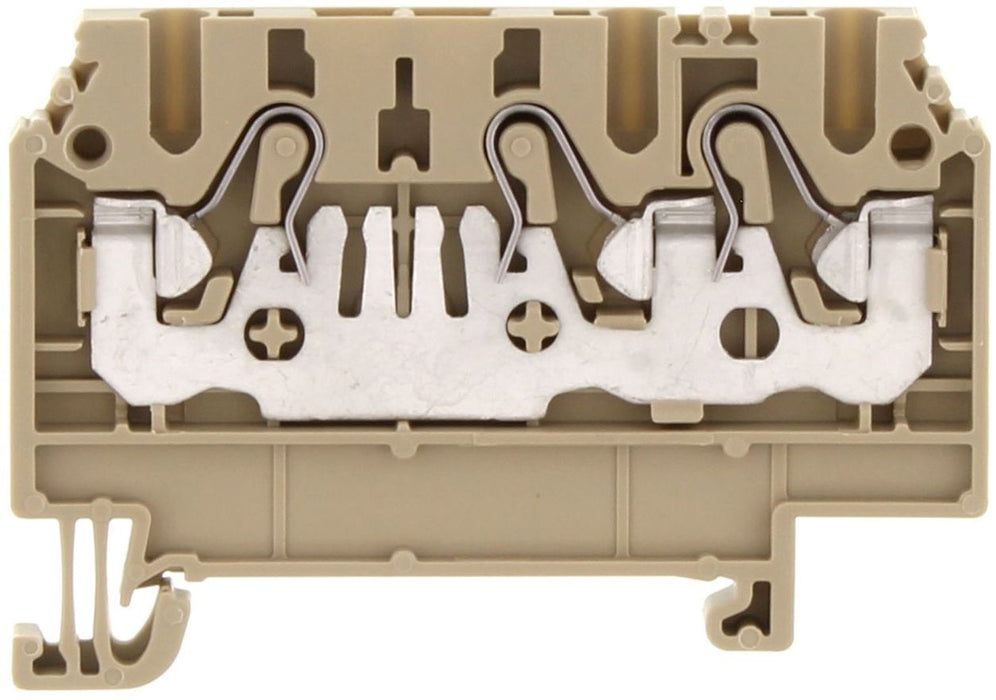 Conta-Clip Single Level 1.5mm 3 Connection Push-in Spring Clamp Termina