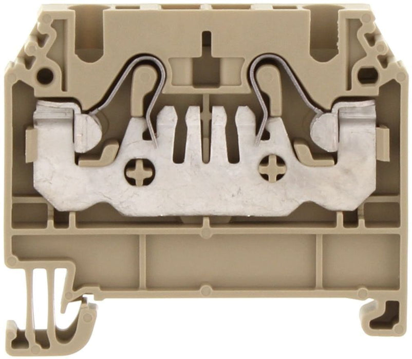 Conta-Clip Single Level 2.5mm Push-in Spring Clamp Terminal Block