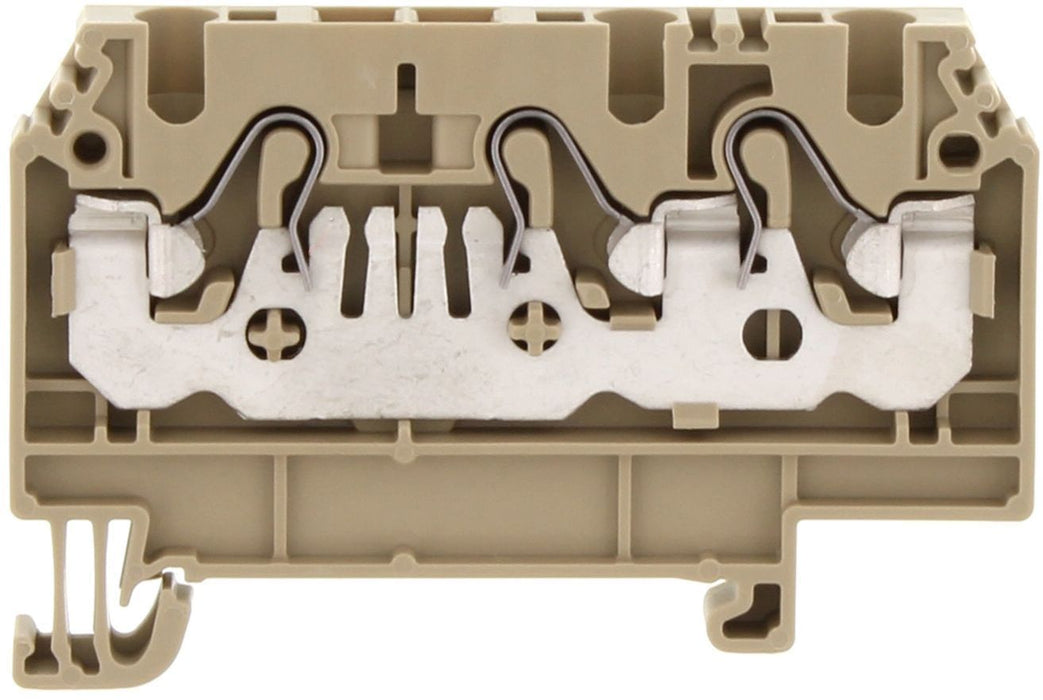 Conta-Clip Single Level 2.5mm 3 Connection Push-in Spring Clamp Termina