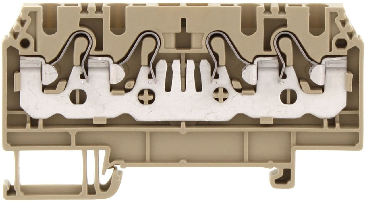 Conta-Clip Single Level 2.5mm 4 Connection Push-in Spring Clamp Termina