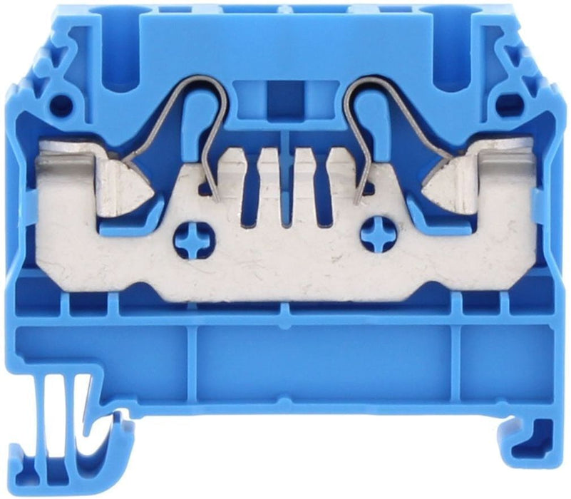 Conta-Clip Single Level 4mm, 2 Connection, Push-in Spring Clamp Termina