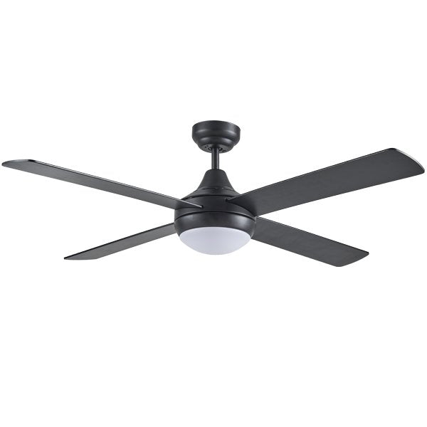 Pure 1220mm 4 Blade Ceiling Fan with Tricolour LED Light 3 Speed
