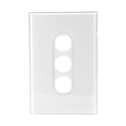 Vynco Fusion THREE GANG PLATE ONLY