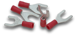 Elecsupp Terminal fork 1.5 6mm Red 100