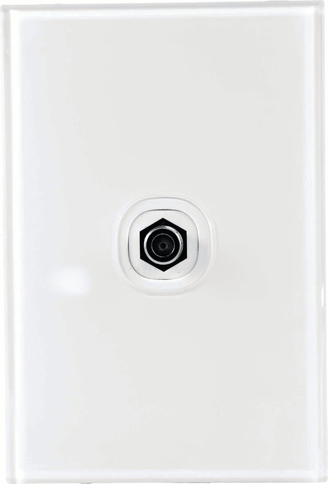 Vynco Fusion 1 GANG F TO F TV OUTLET