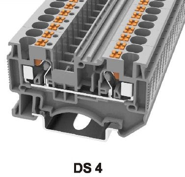 0.2-6mm Feed Through Terminal Block Grey — Scott Electrical