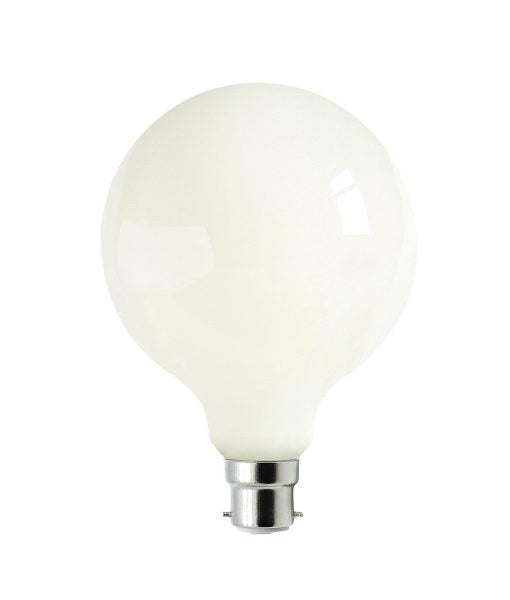 CLA Globe LED BC G125 8W FR Dimmable 2700K 360D (800 Lumens) WTY 2YR