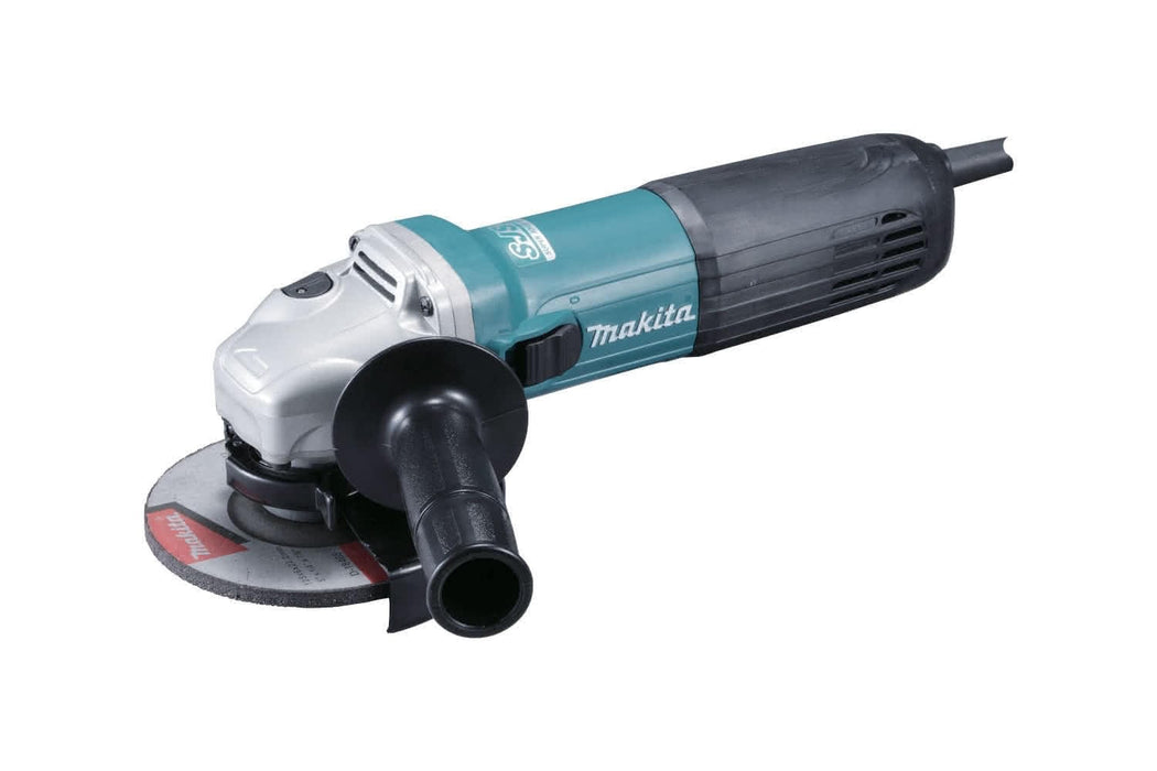 Makita Angle Grinder, 125mm (5), 1,100w, 11,000rpm, Super-jo
