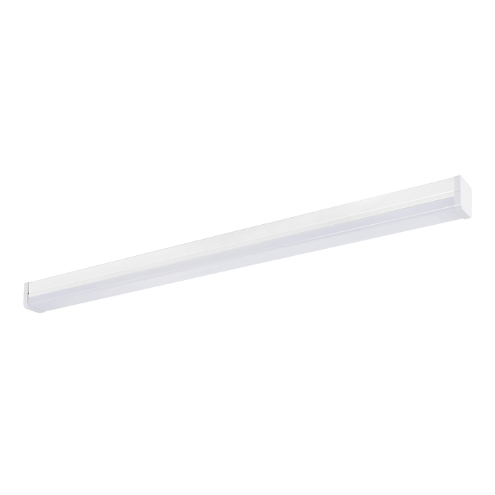Glight LED Batten Wattage Selectable 18-30W 4 FT Tri-Colour IP20 Non Dim Emergency
