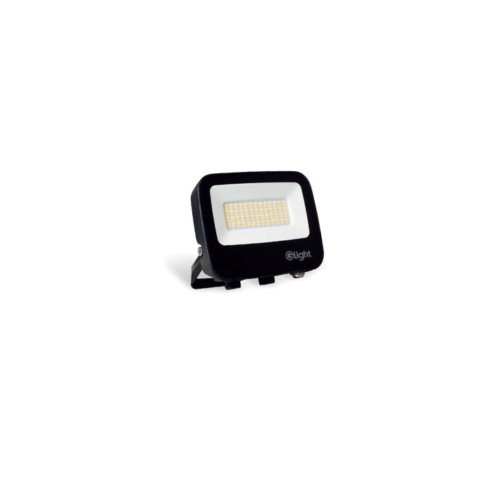 Glight Led Flood Light 100W IP65 Tri-Colour Non Dim Black With Plug In PIR Sensor Connector