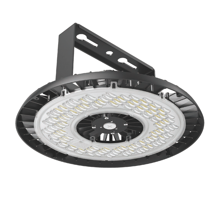 NSG Glight Led Highbay 200W IP65 5000K Aisle Optic Non Dim Black Surface Mounted Bracket Included