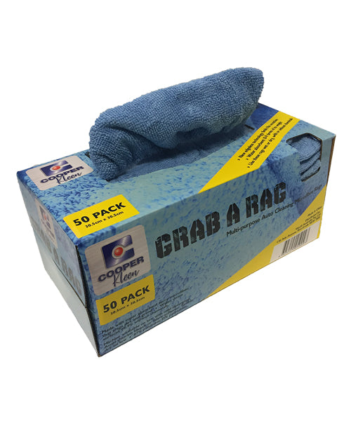 CLA Microfibre Rags (50) in a Box
