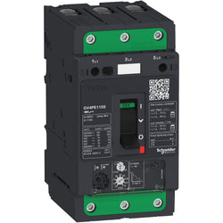 Schneider Motor circuit breaker, TeSys GV4, 3P, 3.5A, Icu 50kA, thermal magnetic, Everlink terminals