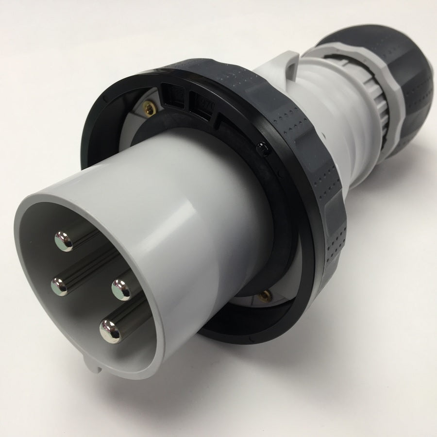 GEWISS IEC309 STR PLUG IP66/67/68/69 BLACK 480/500V 7H 63AMP — Scott ...