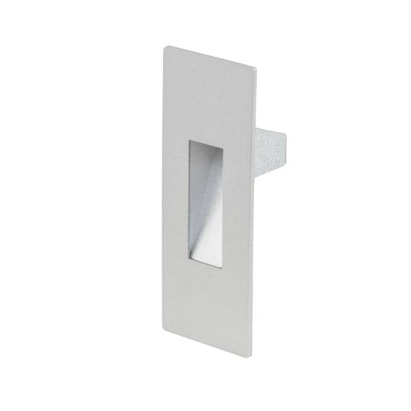 Halcyon LED RECESS SQ 1.2W DC 350mA WW FR.GL-SIL