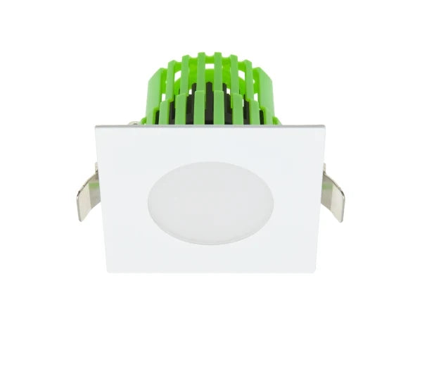 Halcyon LED REC SQ FLAT C/W UID DRI DIM 11W 350mA CC WW-WHITE