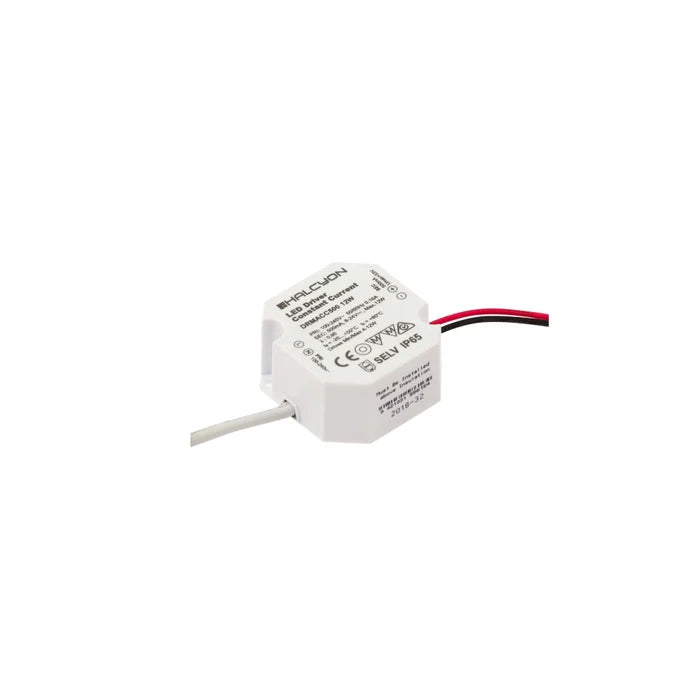 Halcyon DRI MINI IP65 CC Pri:240V Sec:2-8V DC 500mA 1-4W