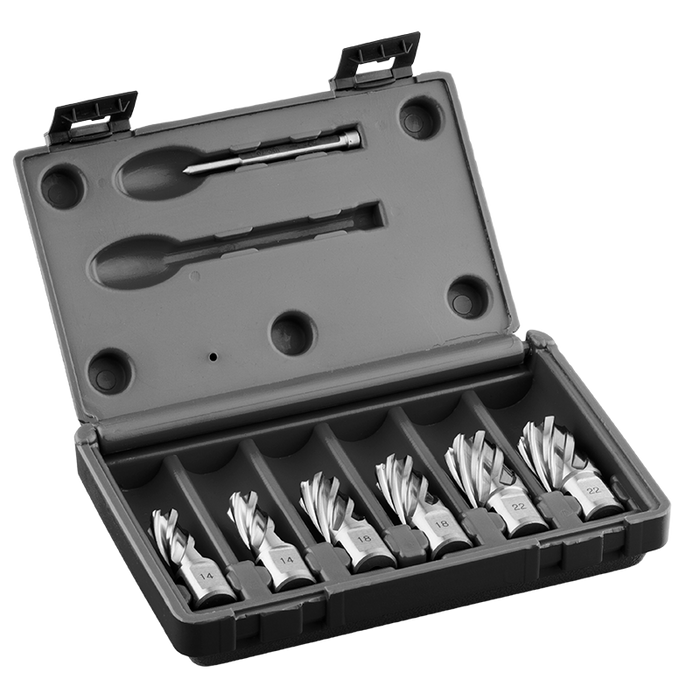 Trucut Sheffield Euroboor 30mm Cutter (Set 6) 12,14,16,18,20,22mm