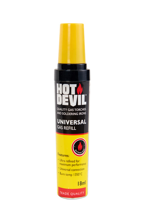 UNIVERSAL GAS REFILL 18ML COUNTER DISPLAY