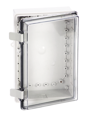 Vynco Hi Box ENCLOSURE ABS HINGED COVER CLEAR 465x350x200