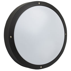 PROLUX LIGHT OUTDOOR WALL E27 ALU & PC BLACK IP54 3K 275X86