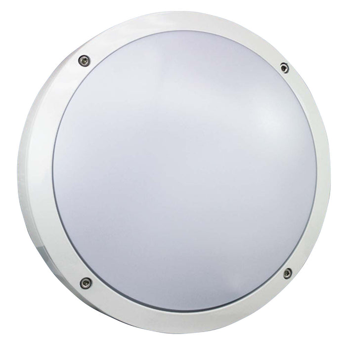 PROLUX LIGHT OUTDOOR WALL E27 ALU & PC WHITE IP54 3K 275X86