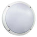 PROLUX LIGHT OUTDOOR WALL E27 ALU & PC WHITE IP54 3K 275X86