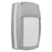 PROLUX LIGHT OUTDOOR WALL 12W ALU & PC SILVER IP54 3K 180X290X88