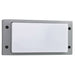 PROLUX LIGHT OUTDOOR WALL 12W ALU & PC SILVER IP54 3K 264X135X90