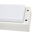 PROLUX LIGHT OUTDOOR WALL 12W ALU & PC WHITE IP54 3K 264X135X90