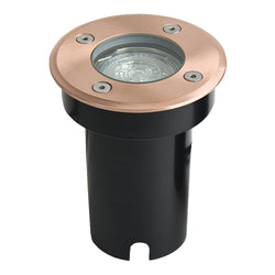 PROLUX LIGHT EXTERIOR INGROUND COPPER MR16 C/W TUBE 90X115