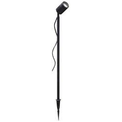 PROLUX LIGHT OUTDOOR GARDEN MR16 SPOT ALU BLACK IP65 65X90X800