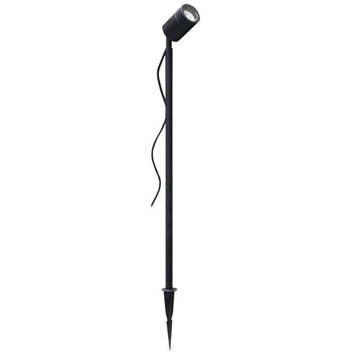 PROLUX LIGHT OUTDOOR GARDEN MR16 SPOT ALU BLACK IP65 65X90X800