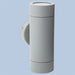 Prolux Up down light 230V Silver